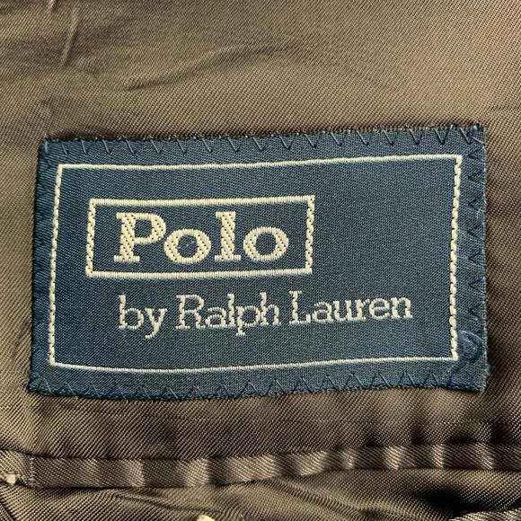 POLO by RALPH LAUREN Size 42R Brown Purple Glenplaid Virgin Wool Sport Coat - Picture 9 of 12